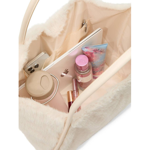 Сумка Victoria’s Secret Faux-Fur Tote Bag