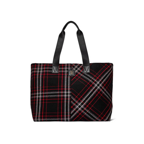Сумка Victoria’s Secret Plaid Tote Bag