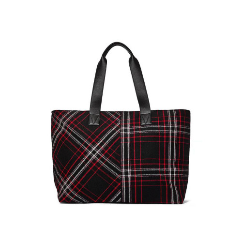 Сумка Victoria’s Secret Plaid Tote Bag Сумка Victoria’s Secret Plaid Tote Bag