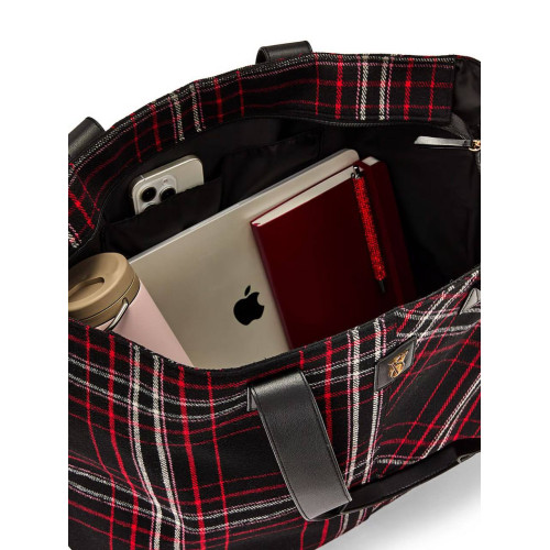 Сумка Victoria’s Secret Plaid Tote Bag Сумка Victoria’s Secret Plaid Tote Bag