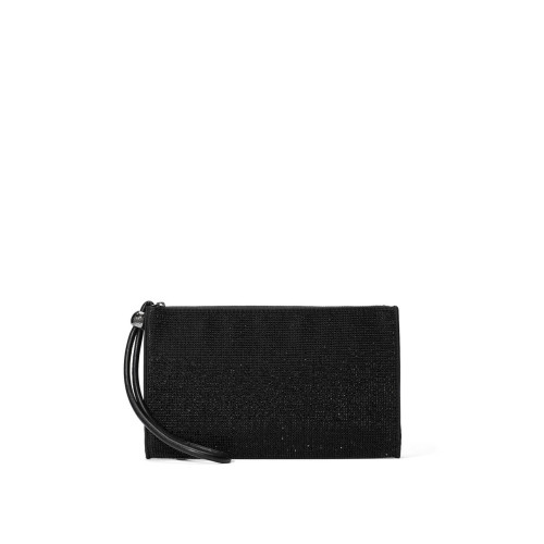 Сумка Victoria’s Secret Black Diamanté Large Wristlet Pouch Сумка Victoria’s Secret Black Diamanté Large Wristlet Pouch