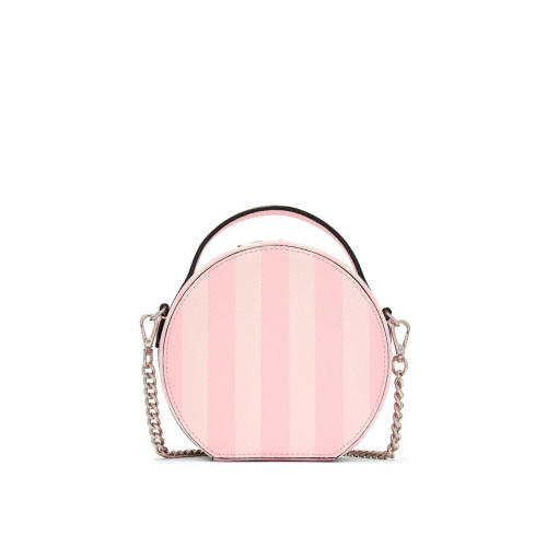 Сумка Victoria’s Secret Hat Box Crossbody Bag Heritage Stripe Pink