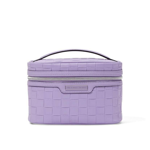 Косметичка-кейс Victoria’s Secret Mini Express Train Case Lilac Woven Косметичка-кейс Victoria’s Secret Mini Express Train Case Lilac Woven