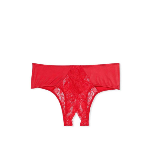 Трусики з відкритим доступом Victoria's Secret Lace Ouvert Cheeky Panty
