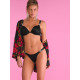 Трусики Victoria’s Secret Scattered Shine Strap Brazilian Panty Black