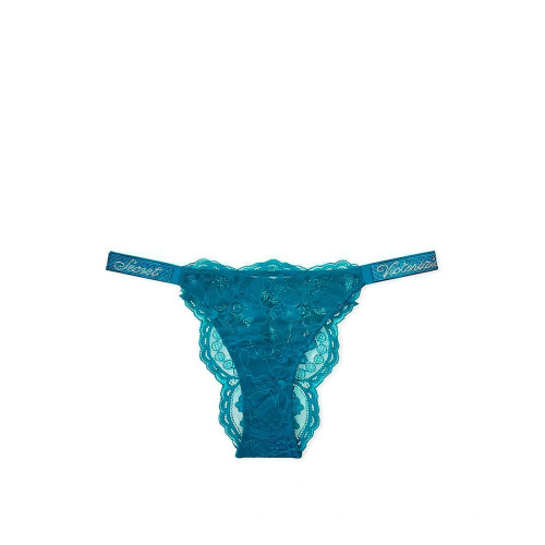 Трусики Victoria’s Secret Very Sexy Shine Strap Brazilian Panty Evening Tide
