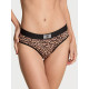Трусики Victoria’s Secret Cotton Logo Cotton Shine Patch Hiphugger Panty