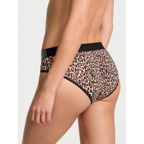 Трусики Victoria’s Secret Cotton Shine-Waist Cotton Hiphugger Panty