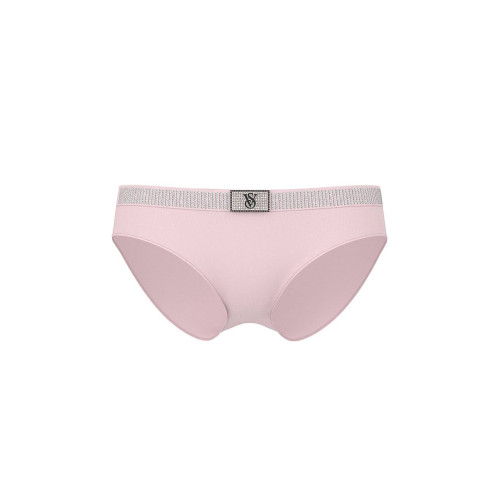 Трусики Victoria’s Secret Cotton Shine-Waist Cotton Hiphugger Panty Pink