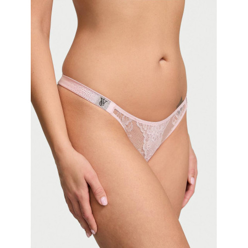 Трусики Victoria’s Secret Very Sexy Scattered Shine Strap Crotchless Brazilian Panty