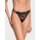 Трусики Victoria’s Secret Dream Angels Black Brazilian Twinkle Strap Knickers