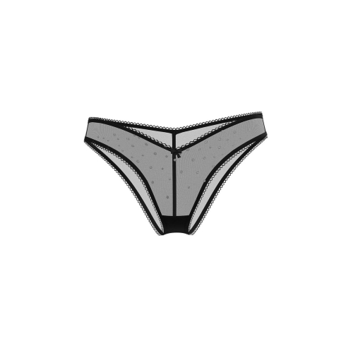 Трусики Victoria’s Secret Dream Angels Crystal Shimmer Brazilian Panty Black
