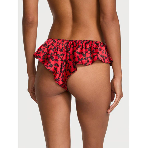 Трусики Victoria’s Secret Satin Flutter Cheeky Panty