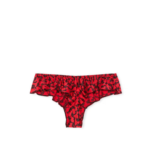 Трусики Victoria’s Secret Satin Flutter Cheeky Panty
