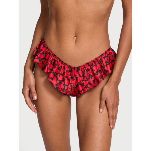 Трусики Victoria’s Secret Satin Flutter Cheeky Panty