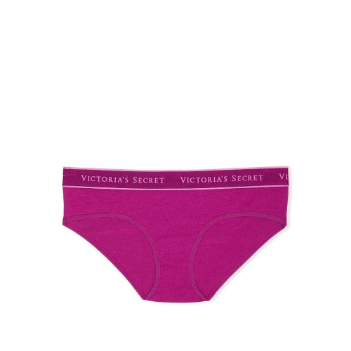 Трусики Victoria’s Secret Hiphugger Cotton Logo Waist Briefs
