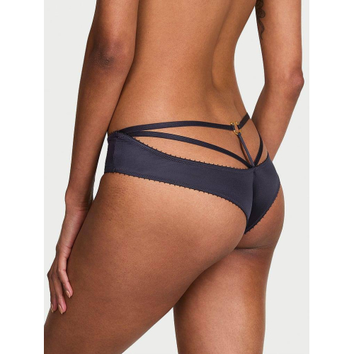 Трусики Victoria’s Secret VERY SEXY Cheeky Panties with Strap and Ring Detail Soirée Blue