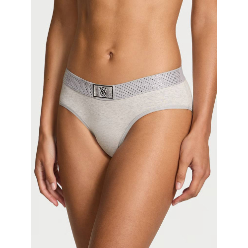Трусики Victoria’s Secret Cotton Shine-Waist Cotton Hiphugger Panty