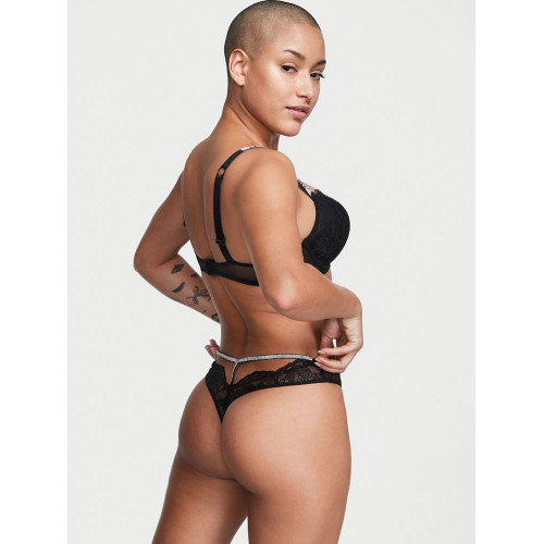 Трусики Victoria's Secret Very Sexy Shine Strap Cutout Back Thong Panty