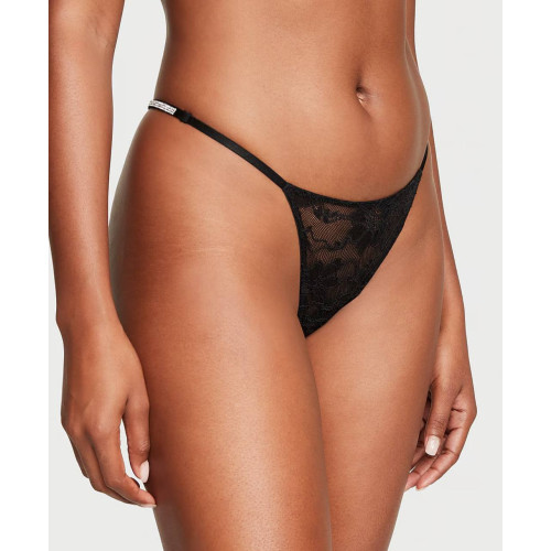 Трусики Victoria's Secret Shine Strap Lace V-String Panty 