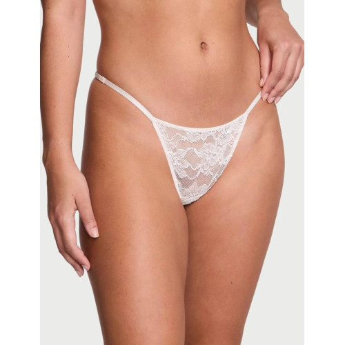Трусики Victoria's Secret Shine Strap Lace V-String Panty 