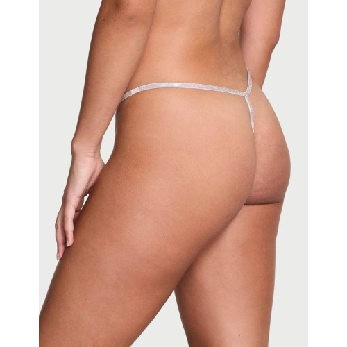 Трусики Victoria's Secret Shine Strap Lace V-String Panty 