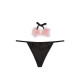 Трусики Victoria Secret Dream Angels Satin Pom Pom V-String Panty