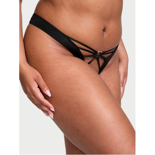 Трусики Victoria’s Secret Very Sexy Strappy Hardware Crotchless Thong Panty 
