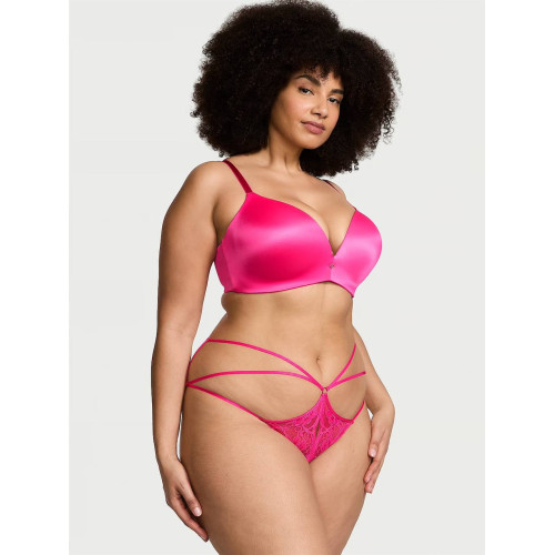 Трусики Victoria's Secret Very Sexy Strappy Lace Crotchless Thong Panty