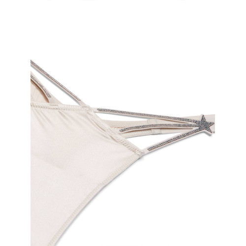 Трусики Victoria’s Secret Starstruck Shine High-Leg Thong Panty Grey