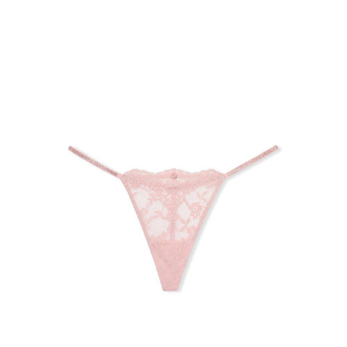 Трусики Victoria's Secret Silver Pearl String Twinkle Strap Knickers
