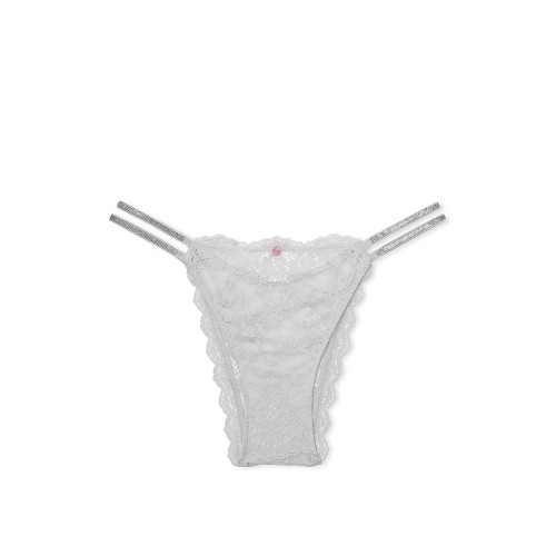 Трусики Victoria’s Secret Twinkle Strap Lace Brazilian Panty