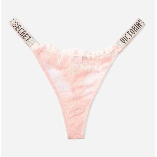 Трусики Victoria’s Secret Very Sexy Shine Strap Lace Thong Panty Трусики Victoria’s Secret Very Sexy Shine Strap Lace Thong Panty