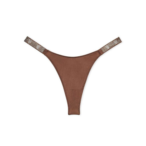 Трусики Victoria’s Secret Shine Strap Thong Panty Mousse