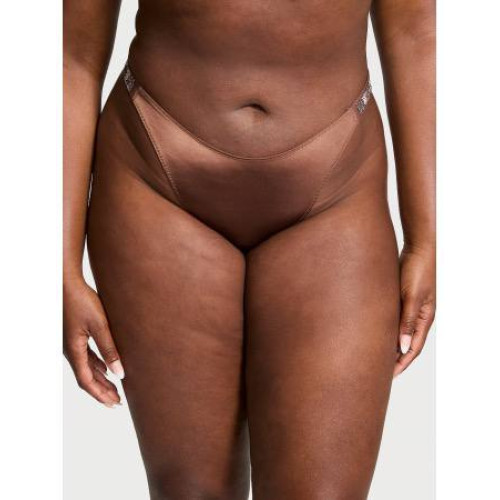 Трусики Victoria’s Secret Shine Strap Thong Panty Mousse