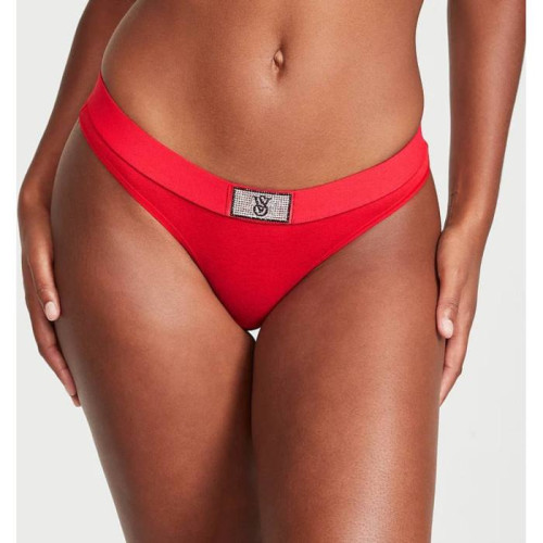Трусики Victoria’s Secret Stretch Cotton Lipstick Shine Patch