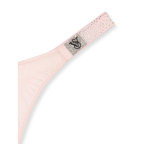 Трусики Victoria’s Secret Scattered Shine Strap Smooth Thong Panty Angel Pink