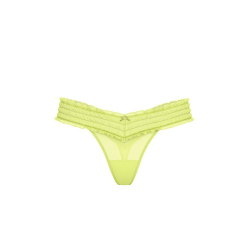 Трусики Victoria’s Secret THE LACIE Smocked Mesh Thong Panty