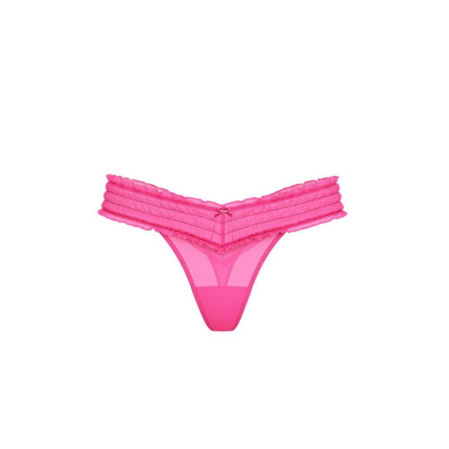 Трусики Victoria’s Secret THE LACIE Smocked Mesh Thong Panty