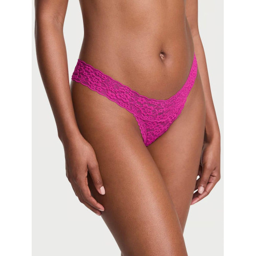 Трусики Victoria’s Secret THE LACIE Lace Strappy-Back Thong Panty