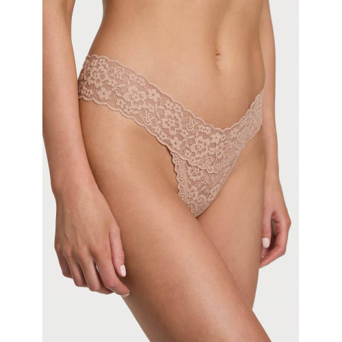 Трусики Victoria’s Secret The Lacie Blossom Lace Thong Panty