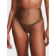 Трусики Victoria’s Secret Body by Victoria Smoothing Shimmer Lace-Trim Thong Panty