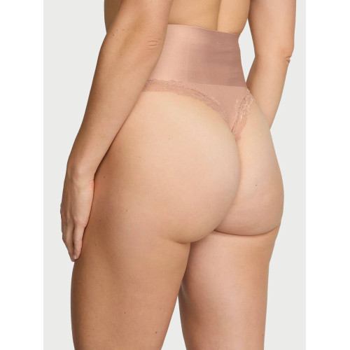 Трусики Victoria’s Secret Body by Victoria Smoothing Shimmer Lace-Trim Thong Panty Трусики Victoria’s Secret Body by Victoria Smoothing Shimmer Lace-Trim Thong Panty