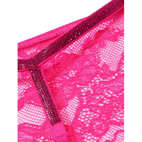 Трусики Victoria’s Secret Very Sexy Shine Strap Lace V-String Panty