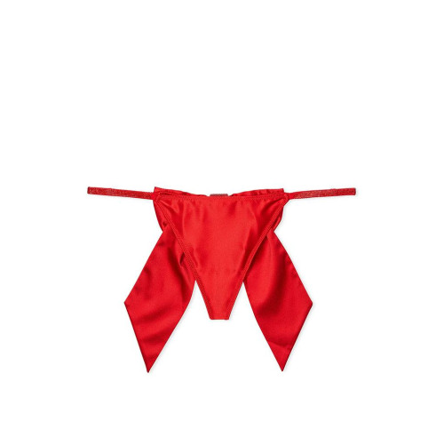 Трусики Victoria’s Secret Dream Angels Satin Twinkle Bow V-String Panty
