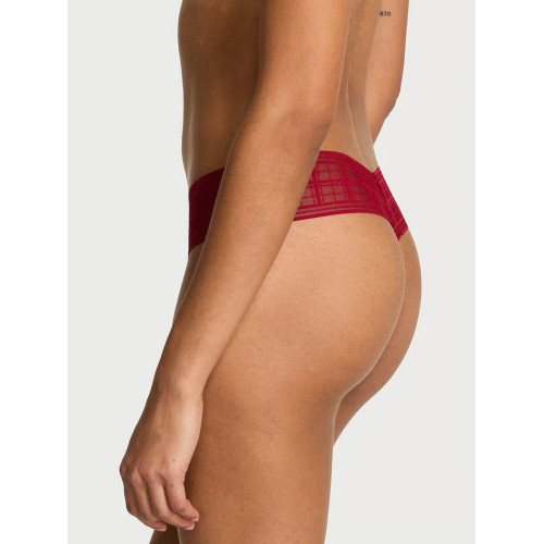 Трусики Victoria’s Secret The Lacie Plaid Lace Thong Panty Трусики Victoria’s Secret The Lacie Plaid Lace Thong Panty