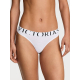 Трусики Victoria’s Secret Cotton Exploded Logo Thong Panty White