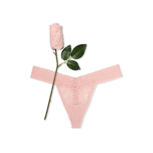 Трусики Victoria’s Secret Lacie Rose Valentine Thong Panty