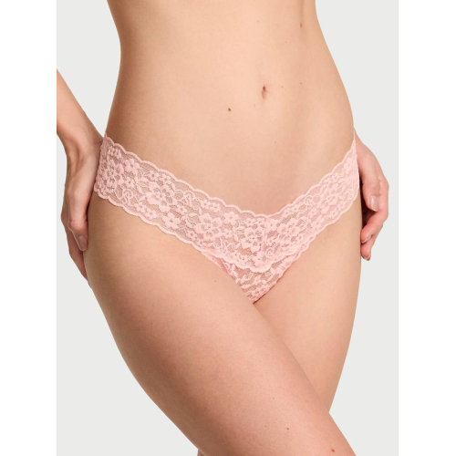 Трусики Victoria’s Secret Lacie Rose Valentine Thong Panty