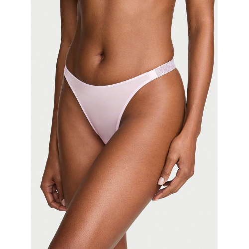 Трусики Victoria’s Secret VERY SEXY Shine Strap Thong Panty Light Hyacinth